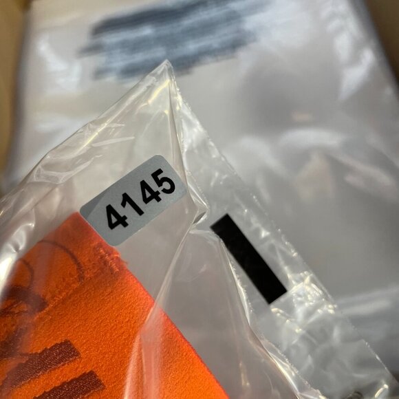 NEW Nike Pro Dri Fit Mid-Rise Shorts Women XXL Orange 3in GRX Athletic Training - Picture 13 of 13